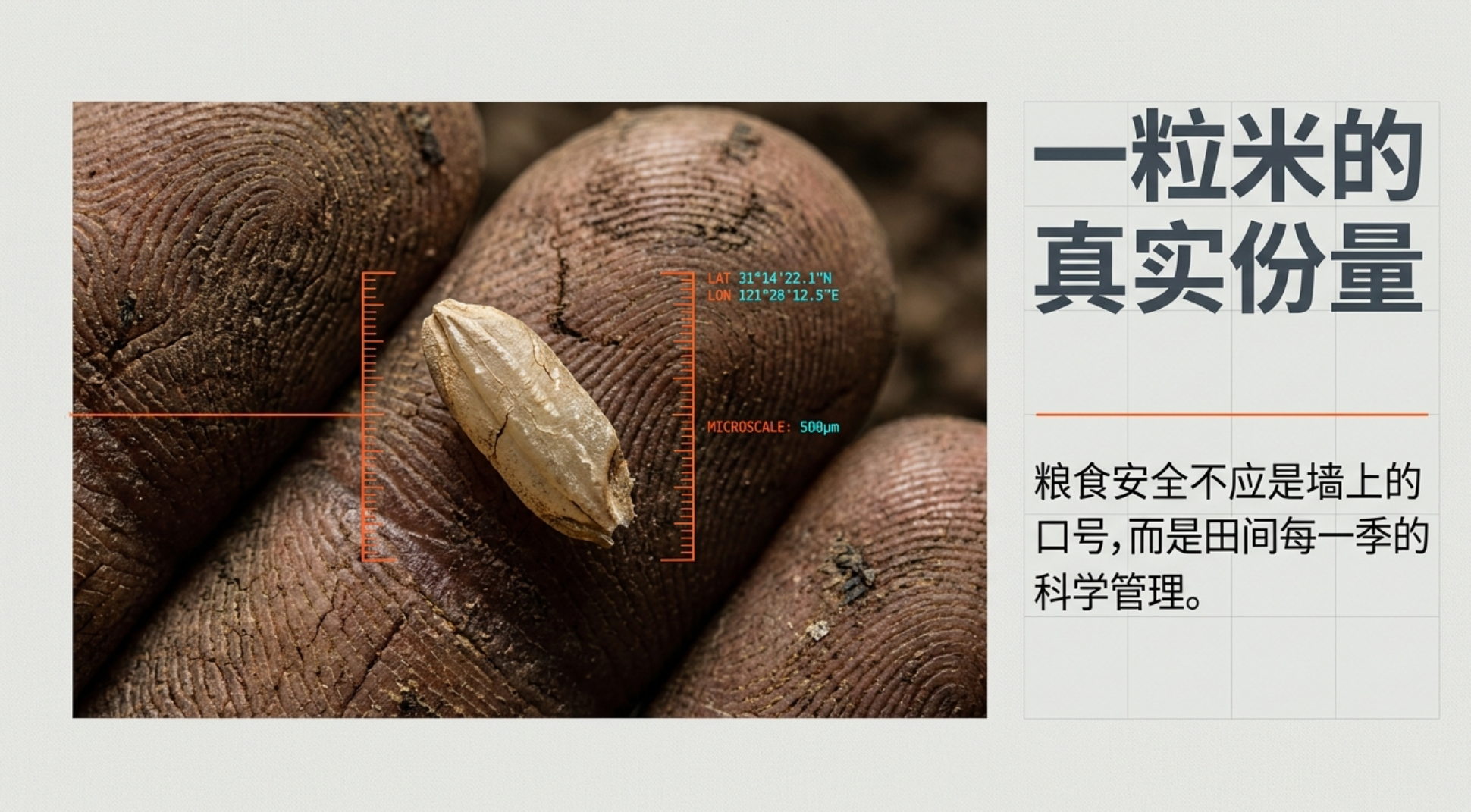 粮食安全不是口号，是田里稳产